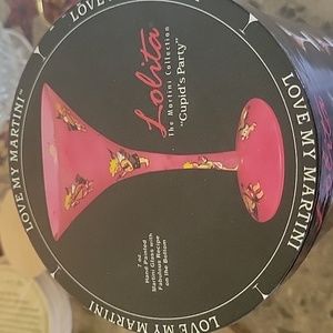 Lolita martini glass cupid